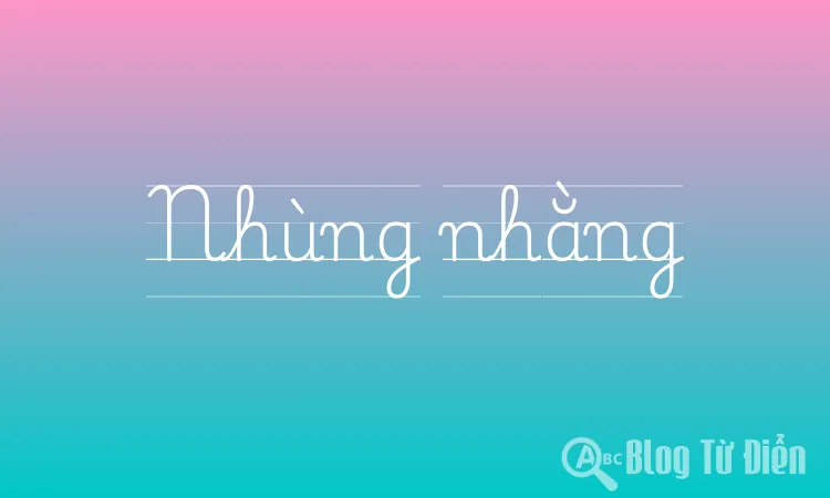 Nhùng nhằng