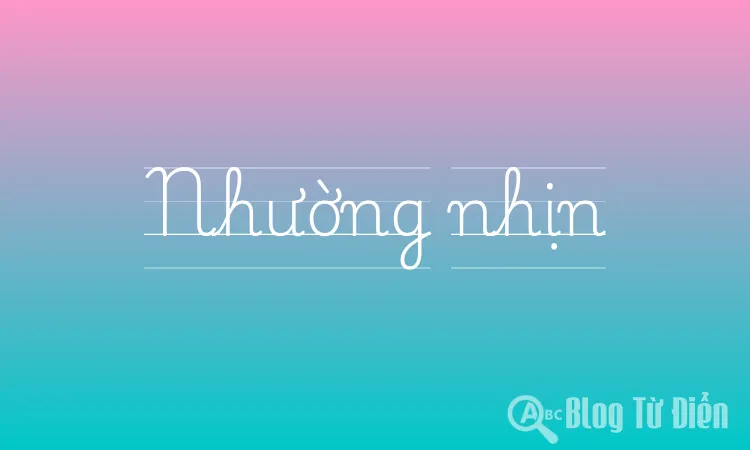 Nhường nhịn