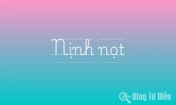 Nịnh nọt