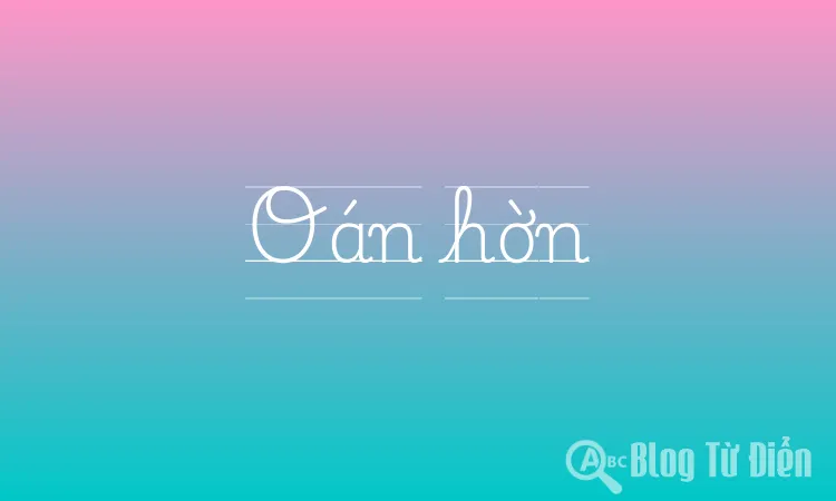 Oán hờn