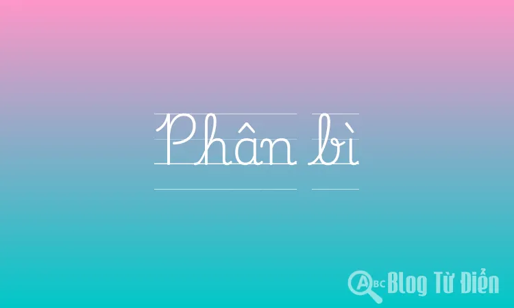 Phân bì