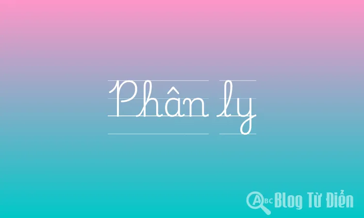 Phân ly