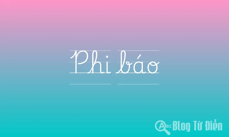 Phi báo