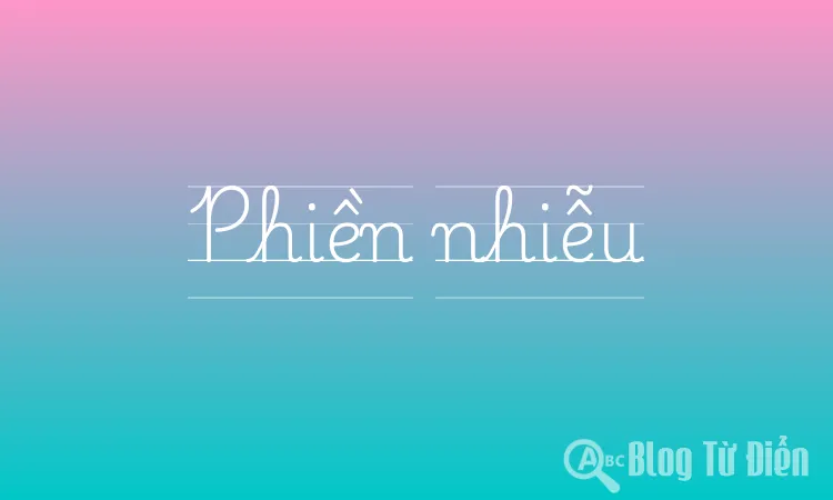 Phiền nhiễu
