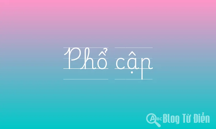 Phổ cập