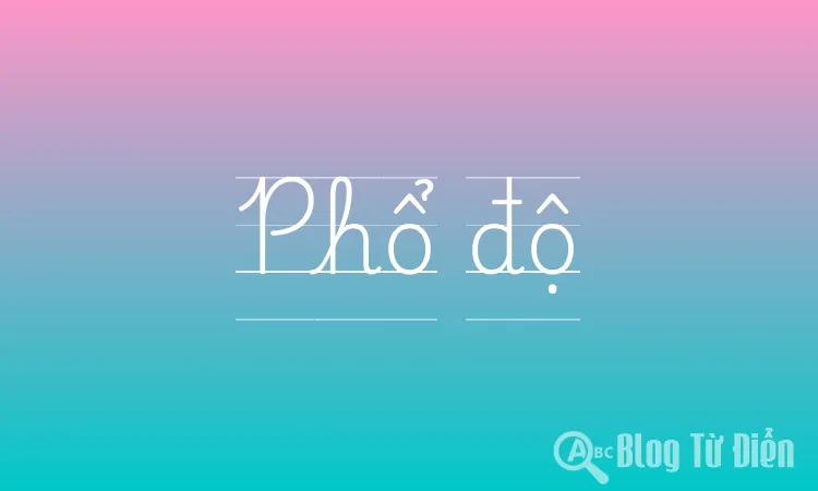 Phổ độ