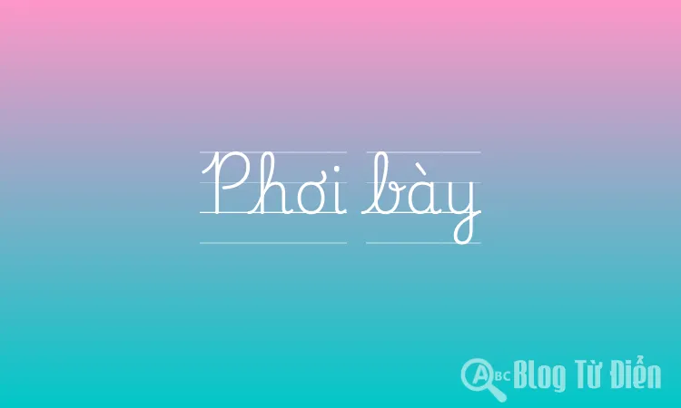 Phơi bày