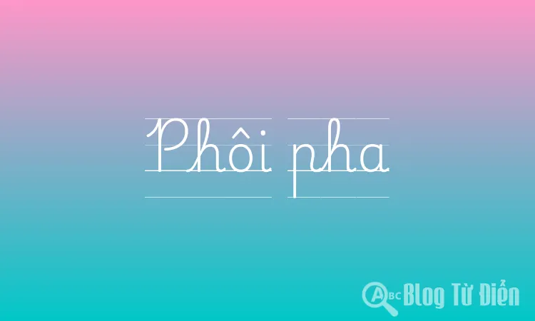 Phôi pha