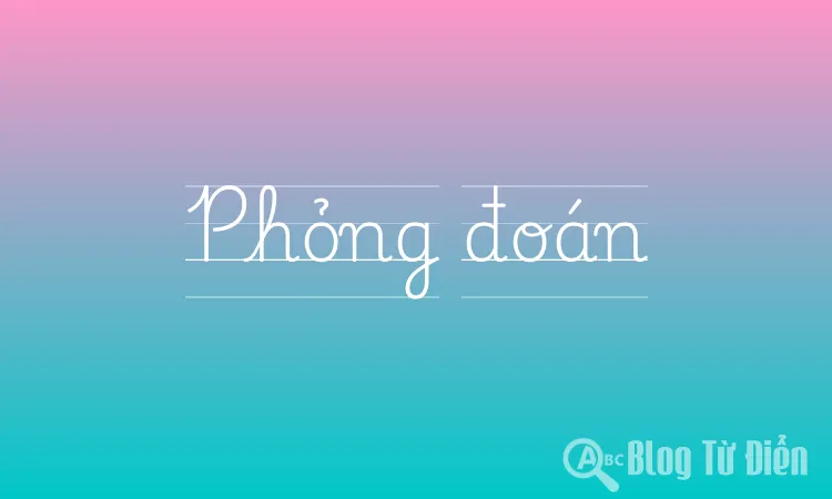 Phỏng đoán