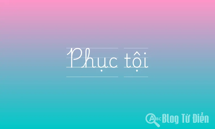 Phục tội