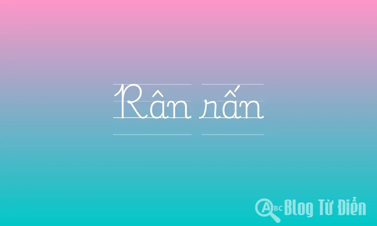 Rân rấn