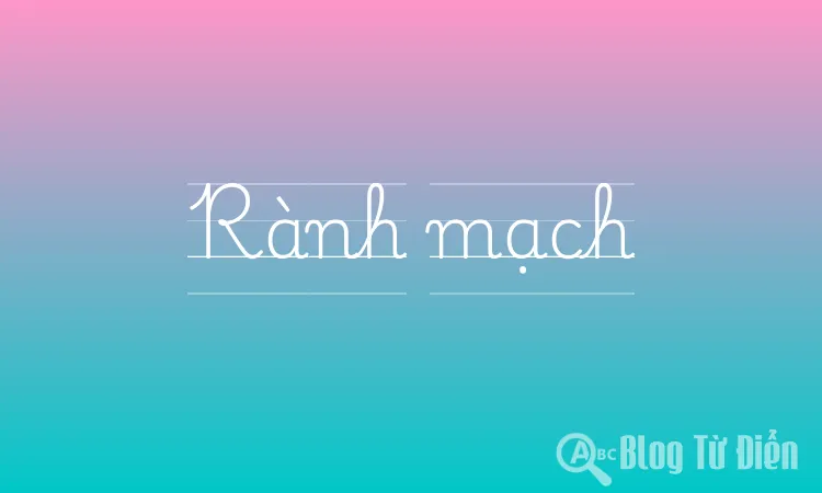 Rành mạch