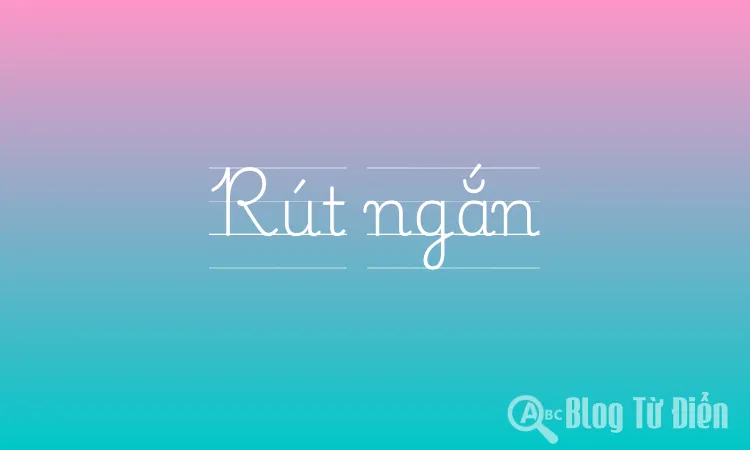 Rút ngắn