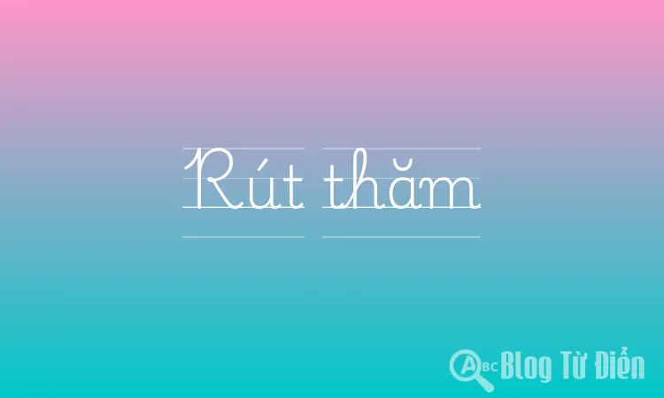 Rút thăm