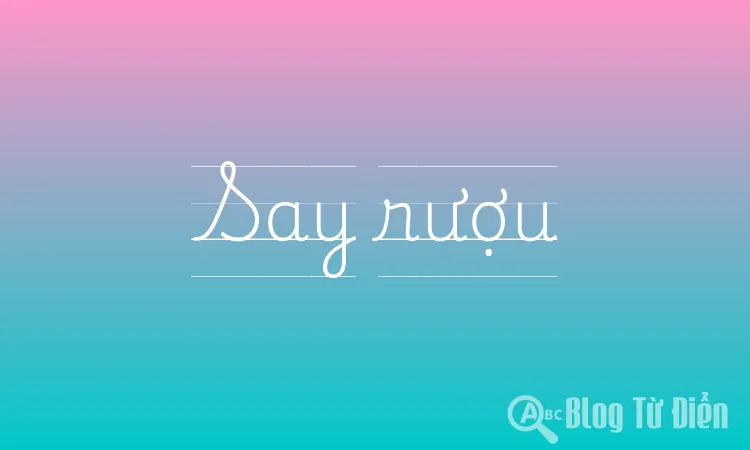 Say rượu