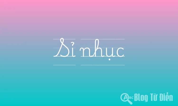 Sỉ nhục