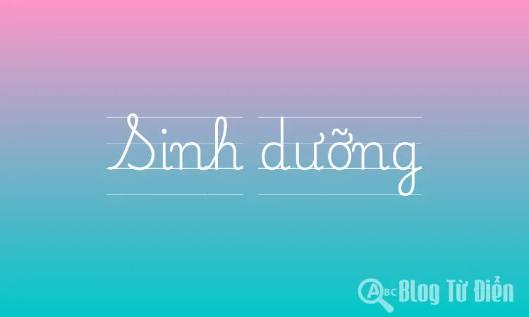 Sinh dưỡng