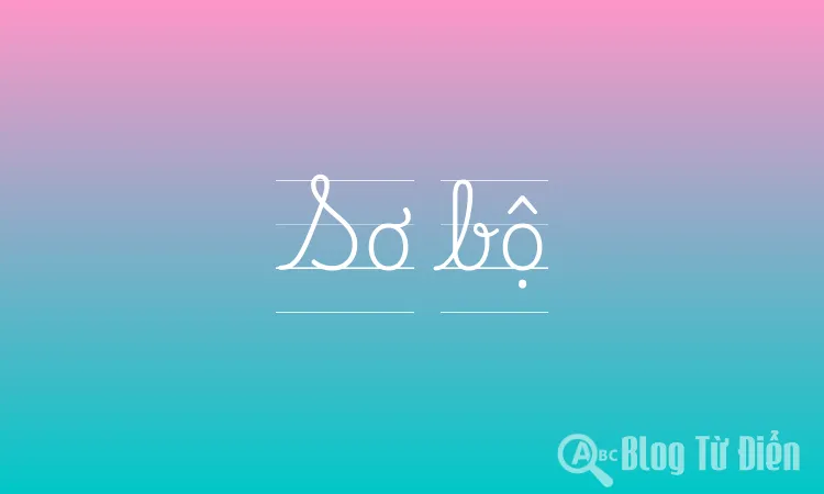 Sơ bộ
