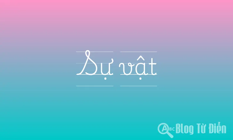 Sự vật