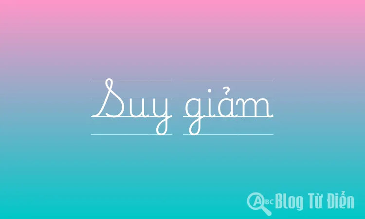 Suy giảm