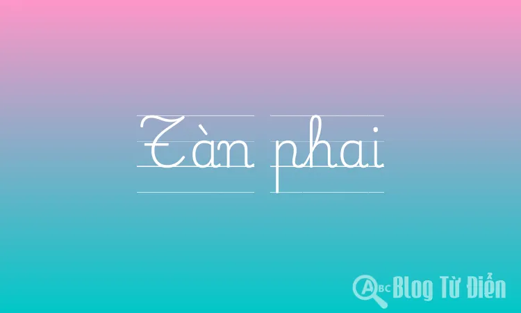 Tàn phai