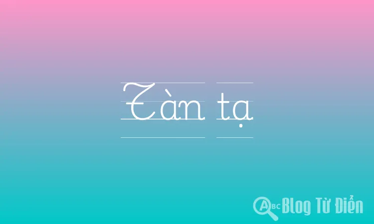 Tàn tạ