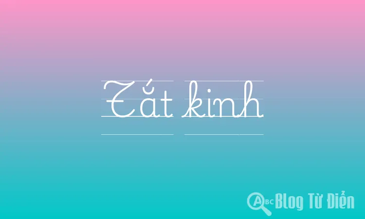 Tắt kinh