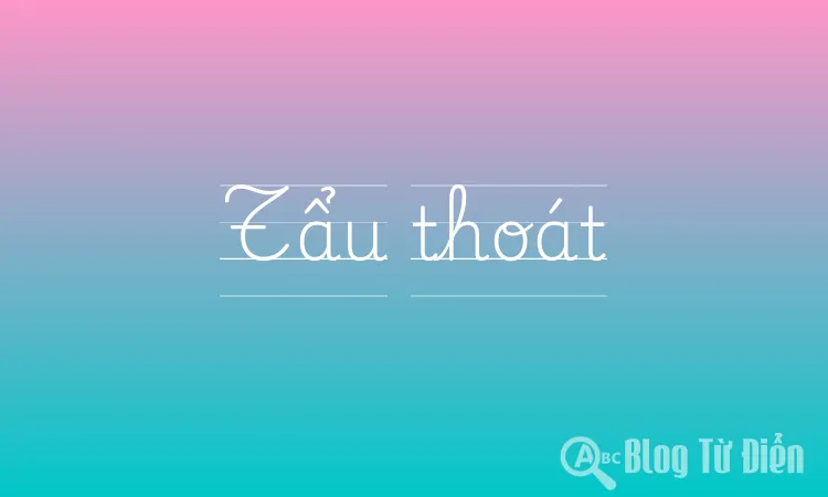 Tẩu thoát