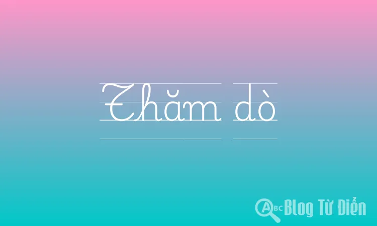 Thăm dò