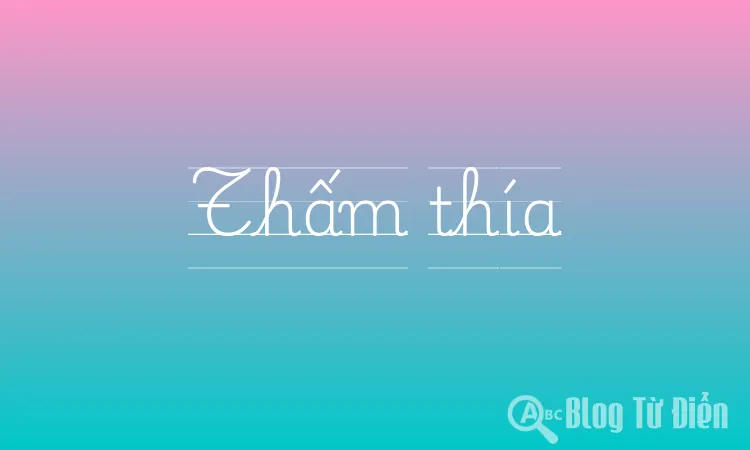 Thấm thía