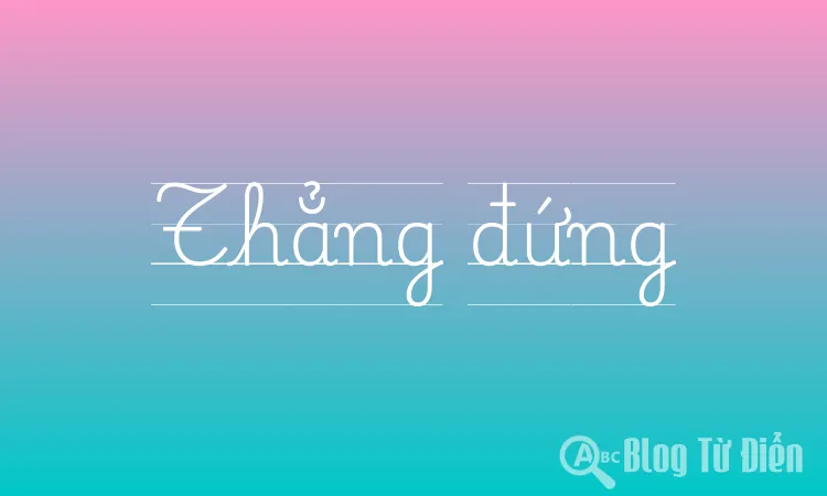 Thẳng đứng