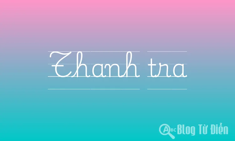 Thanh tra