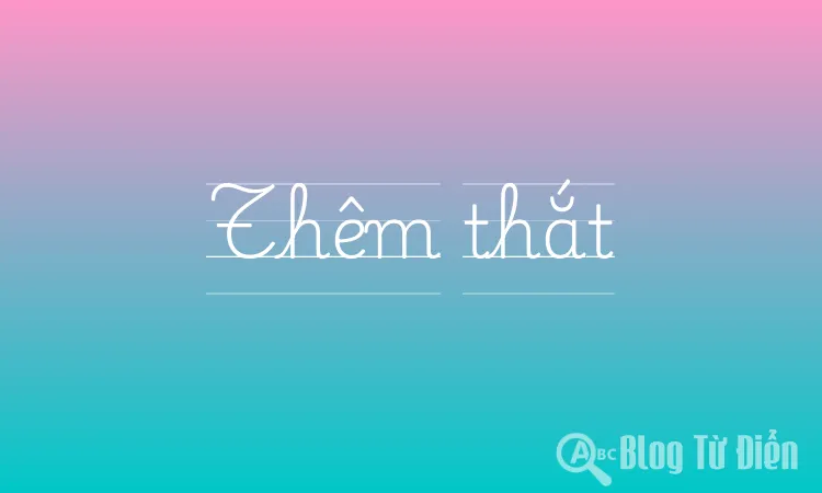 Thêm thắt