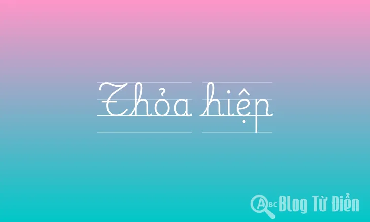 Thỏa hiệp