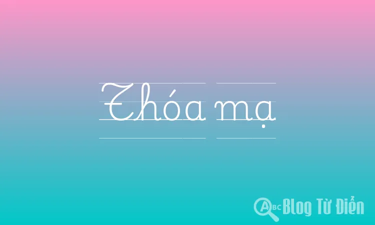 Thóa mạ