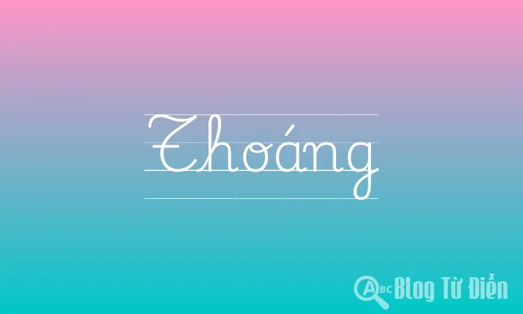 Thoáng