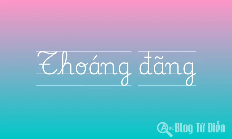 Thoáng đãng