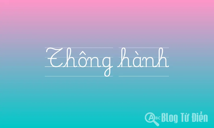 Thông hành