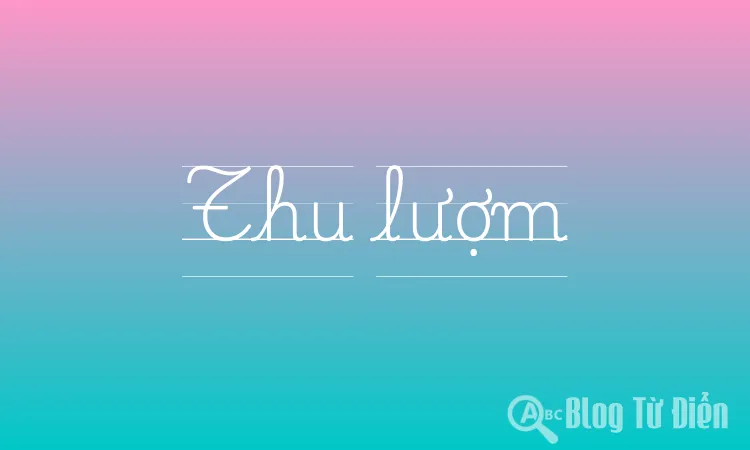 Thu lượm