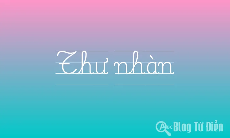 Thư nhàn