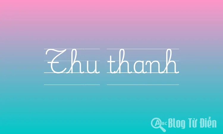 Thu thanh