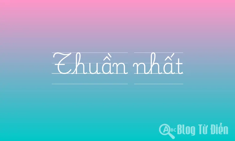 Thuần nhất
