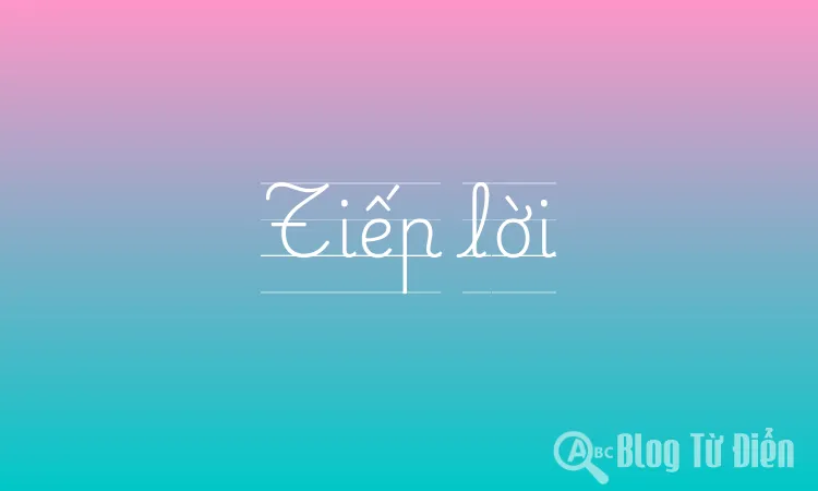Tiếp lời