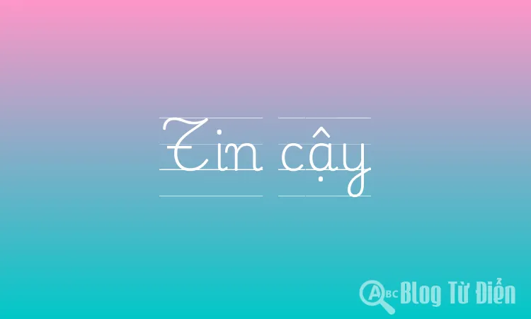 Tin cậy