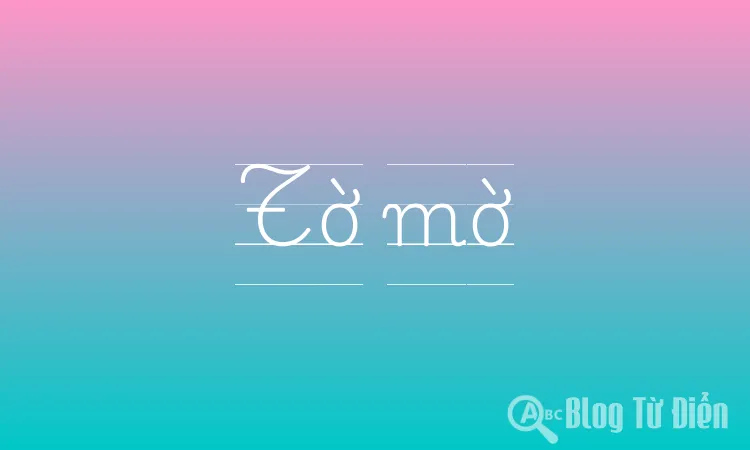 Tờ mờ