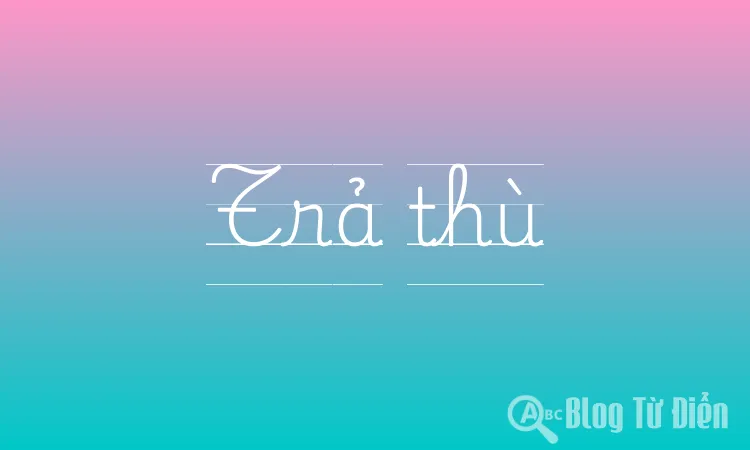 Trả thù