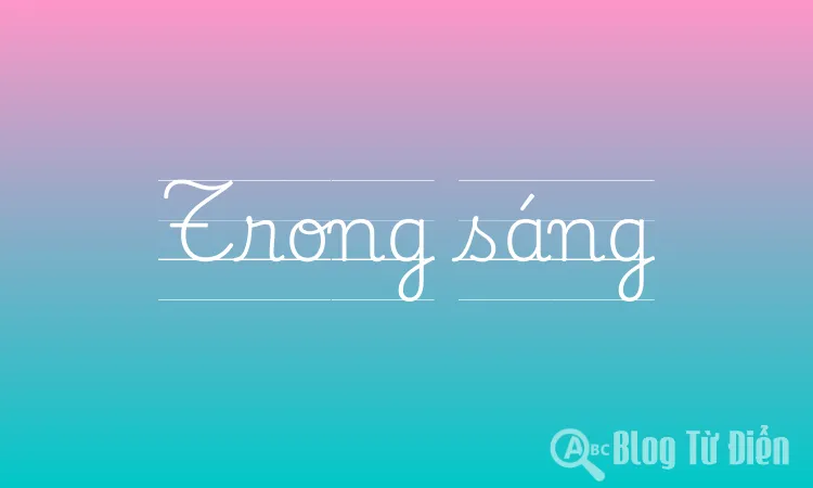 Trong sáng