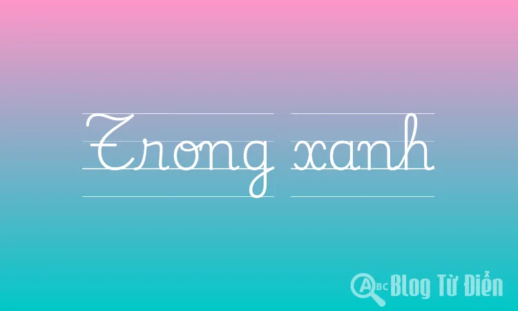 Trong xanh