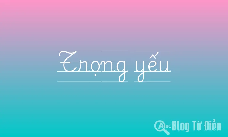 Trọng yếu