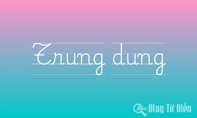 Trung dung
